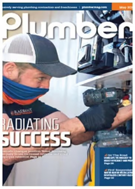 Plumber working